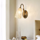 Bedside wall lamp for bedroom, living room, French style, light luxury and high-end