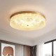 Muting full copper LED bedroom modern American ceiling lamp
