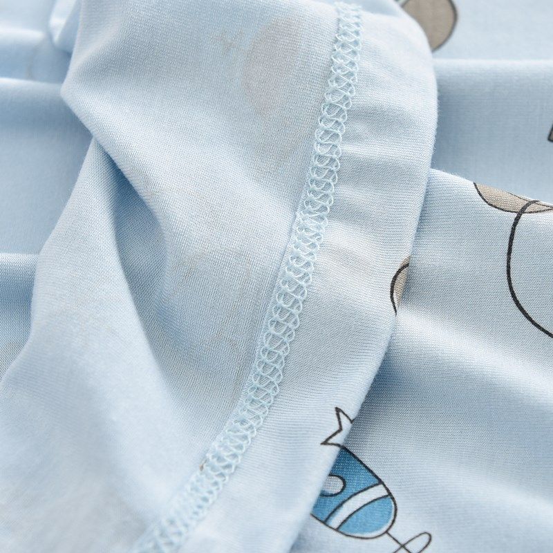 男童雅赛尔睡裙夏季超薄莫代尔短袖男孩大中童睡衣家居服睡袍,淘宝优惠券,粉丝福利购,淘宝优惠卷