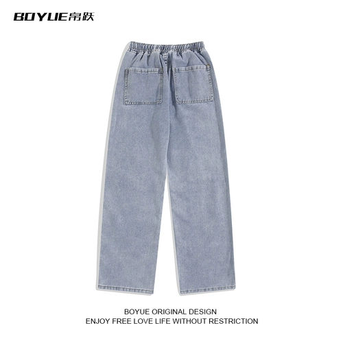 Летние джинсы для отдыха, штаны, оверсайз, подходит для подростков, 2022