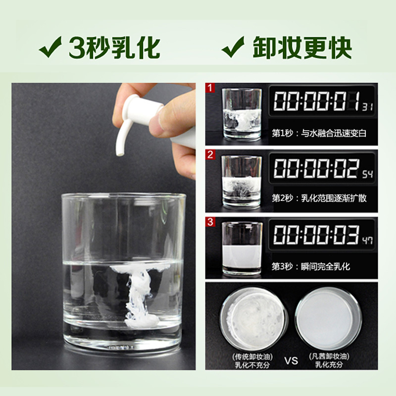 凡茜卸妆油 放弃我抓紧我同款白茶温和液乳水膏眼唇深层清洁 200ml 凡茜卸妆油 放弃我抓紧我同款白茶温和液乳水膏眼唇深层清洁 200ml