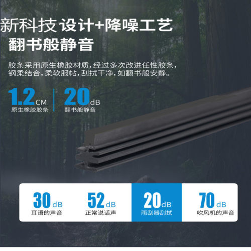 适配别克英朗GT雨刮器凯越君威昂科威新君越昂科拉威朗原装雨刷器 - 图1