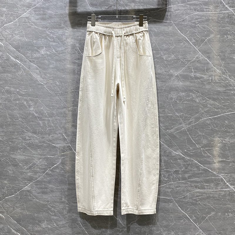 欧货小众2025春季新款宽松阔腿裤百搭香蕉裤显瘦镰刀裤牛仔裤女潮,淘宝优惠券,粉丝福利购,淘宝优惠卷