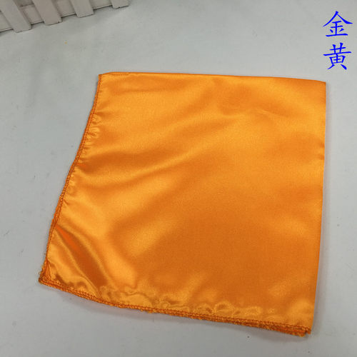 9.9包邮方形红绸布 腰鼓手娟 方巾 鼓棒绸带腰鼓红绸带可定做单块 - 图1