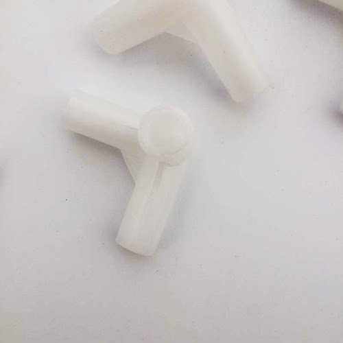 圆木棒接头 塑料三通手工木棒接头帐篷三8毫米直径木棒通直角三通 - 图2