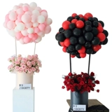 Черная серебряная белая подарочная коробка