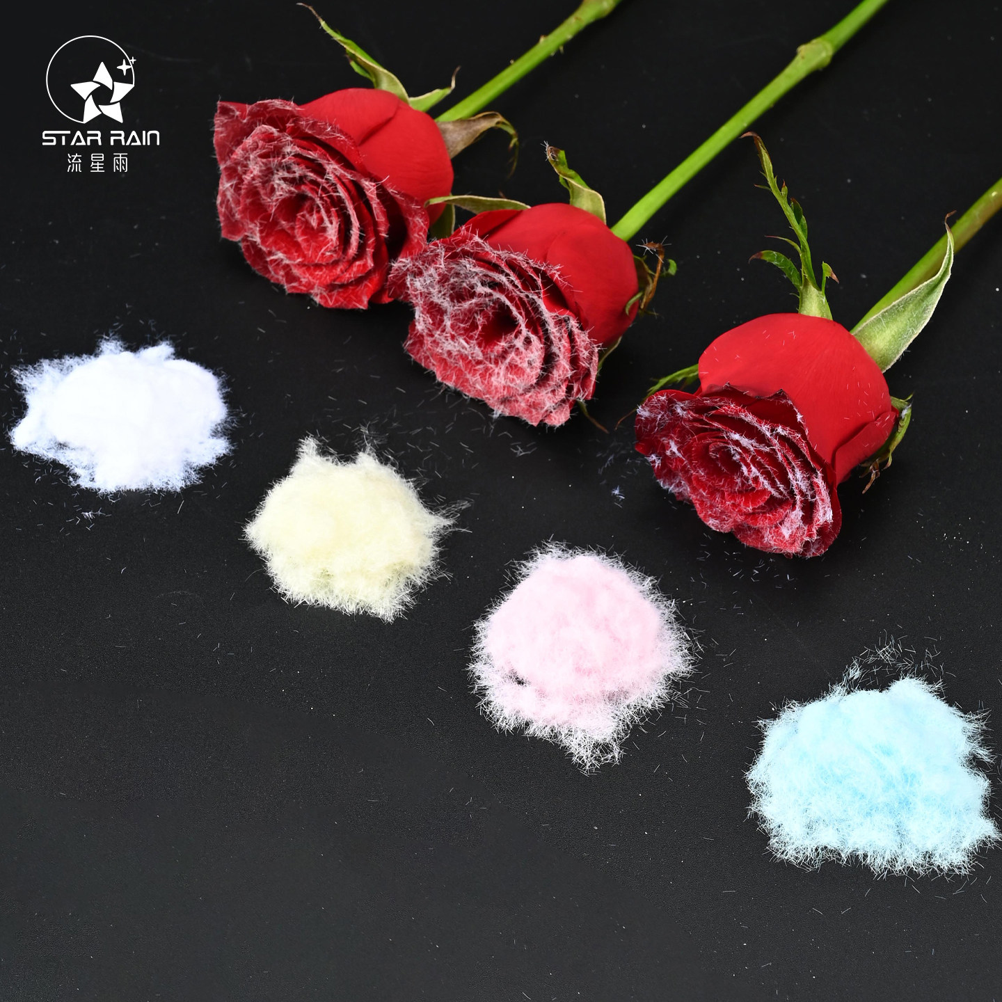 流星雨玫瑰植绒粉毛绒粉雪粉鲜花花束配饰装饰diy材料花艺资材,淘宝优惠券,粉丝福利购,淘宝优惠卷