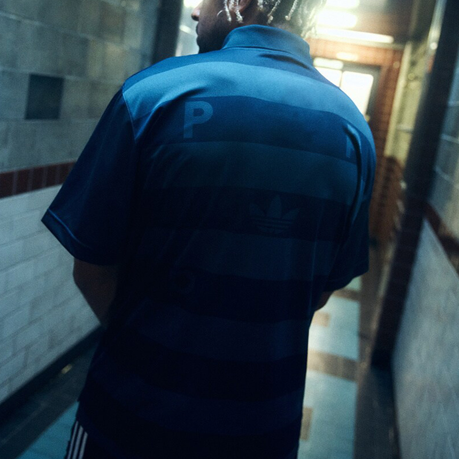 Adidas/阿迪达斯正品POP TRADING男女舒适运动条纹POLO衫IX1976,淘宝优惠券,粉丝福利购,淘宝优惠卷