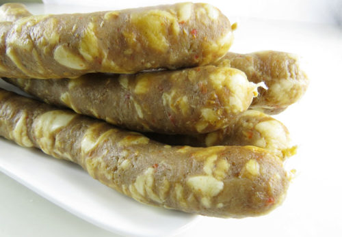 云南特产 普洱磨黑豆腐肠 罐肠 香酥可口 生态农家口味（生食） - 图0