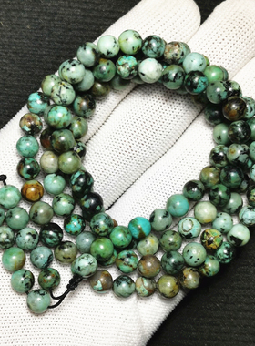 纯天然湖北无优化绿松石