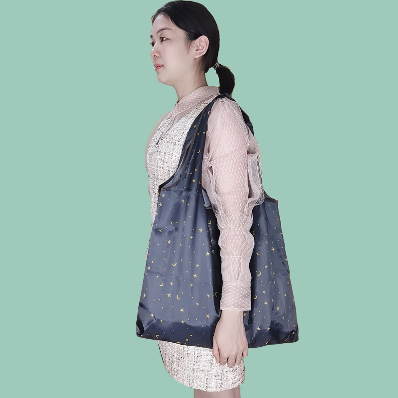 日系可爱卡通买菜包折叠便携中号环保购物袋手提袋超市防水收纳袋,淘宝优惠券,粉丝福利购,淘宝优惠卷