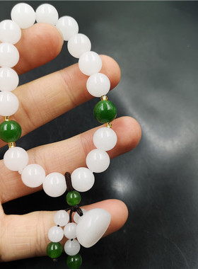 华夏新疆莲蓬手链女款金丝玉
