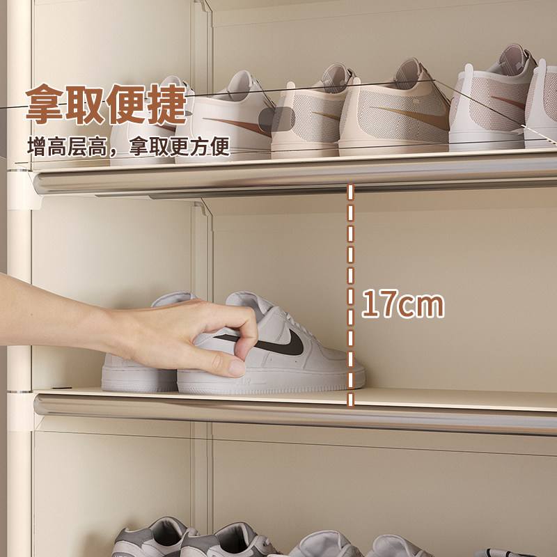 鞋盒透明收纳神器简易鞋架家用室内好看多层鞋子收纳架2025新款,淘宝优惠券,粉丝福利购,淘宝优惠卷