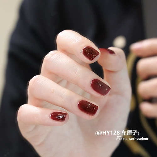 Элитный красный лак для ногтей без запаха для пальцев на ноге для маникюра, без сушки в лампе, быстрое высыхание, без сколов, новая коллекция