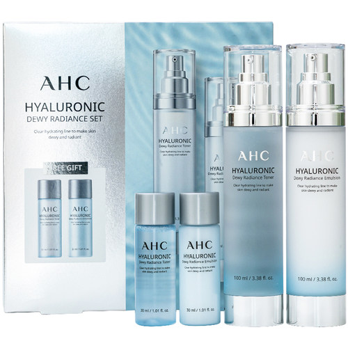 AHC水乳套装B5透明质酸四件套护肤品套盒补水保湿官方旗舰店正品 - 图3