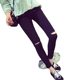 Women's thin tying pants Korean women's pencil pants small feet pants trousers women's slim leggings outer pants