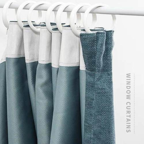 圆圈加大圆环圈浴帘c型挂钩挂钩子c型环扣窗帘塑料O型环配件吊环 - 图0