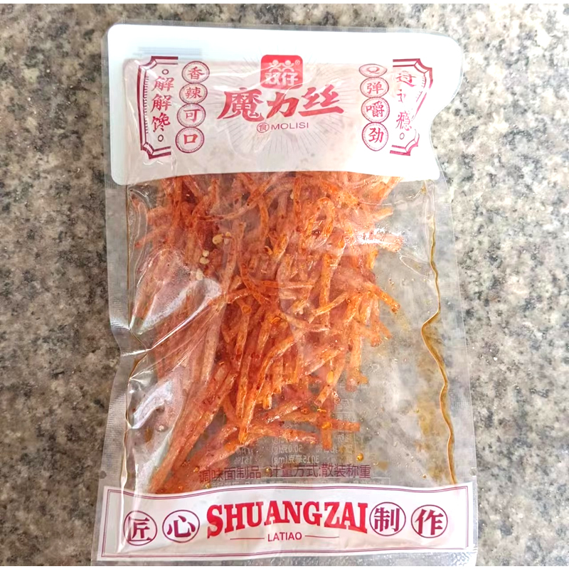 双仔魔力丝辣条辣丝辣片麻辣零食1斤5斤散装小包装怀旧办公小吃 - 图0