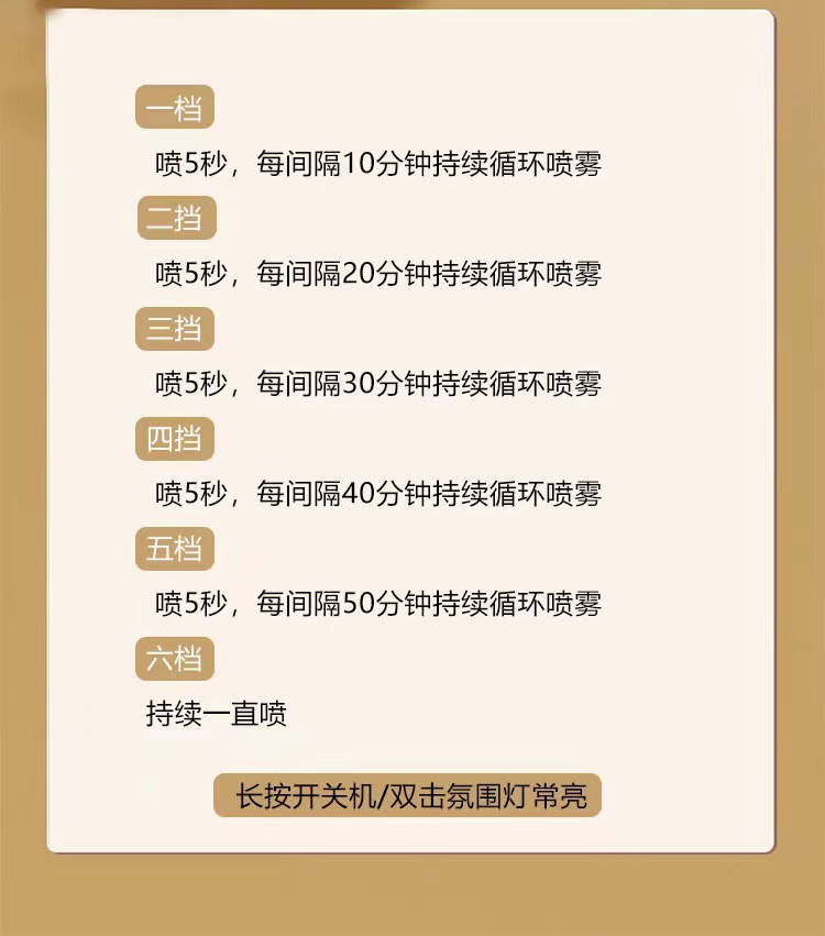 六档数显充电款香薰机超长50分钟定时喷雾持久扩香机酒店家用香氛 - 图0