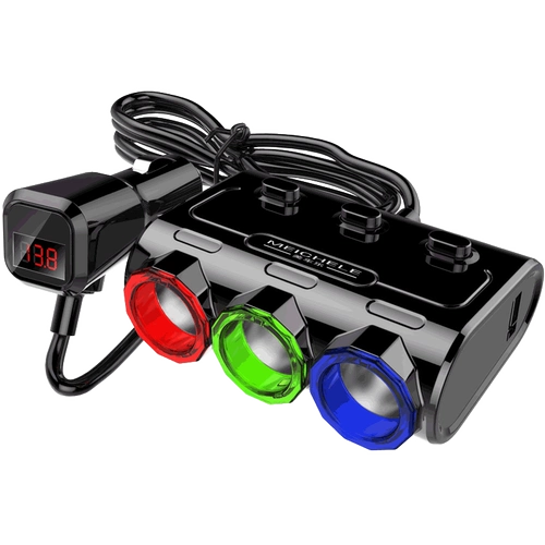 Auto Load Charger One Trag Three Point Point Point Port