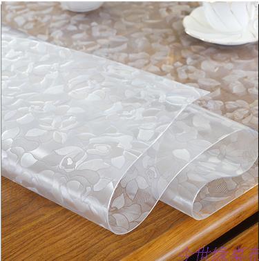 软塑料玻璃PVC桌布防水防烫防油免洗透明餐桌垫胶垫茶几垫水晶板
