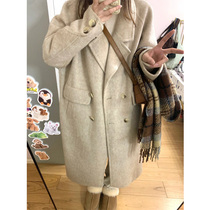 What about the sub-coat lady autumn winter senior sensation Mao jacket 2023 new small sub-thickened Herbenwind superlooking