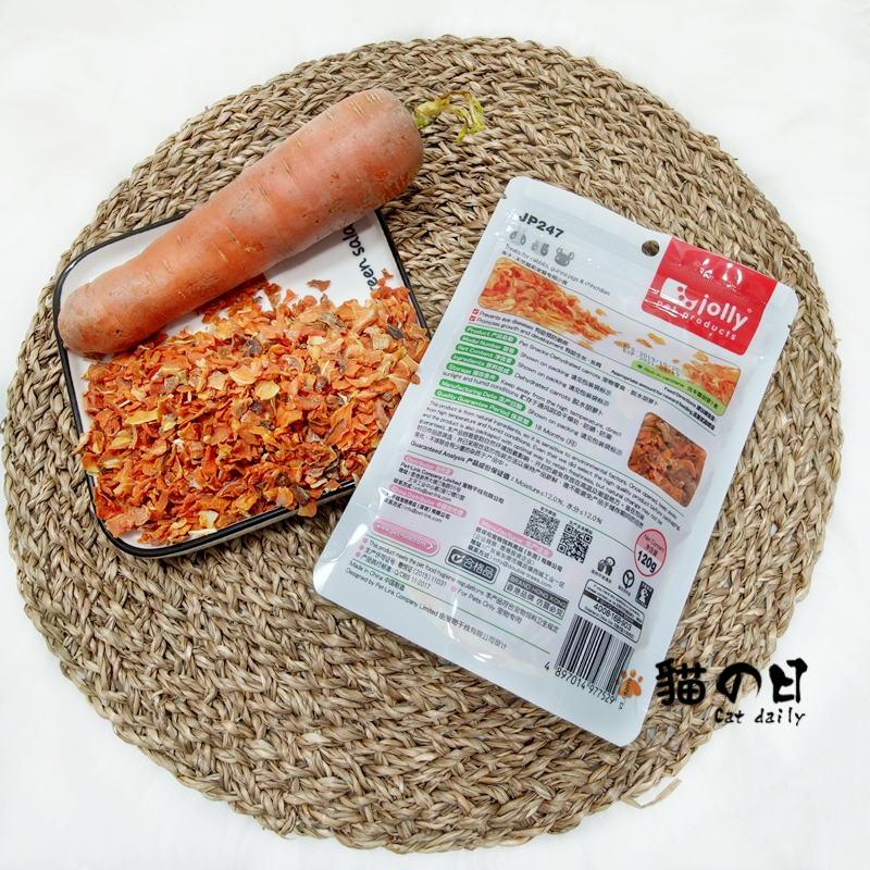 Jolly祖莉胡萝卜干仓鼠兔子龙猫荷兰猪脱水蔬菜补vc零食满5件包邮 - 图2