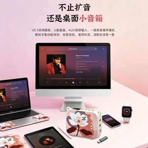 得胜E30W领夹版 无线扩音器小蜜蜂导游教师上课专用麦克风话筒
