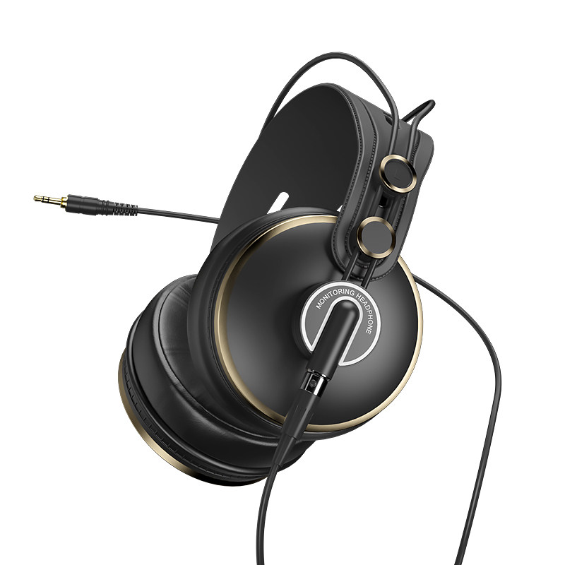 ISK HD9999头戴式专业监听耳机隔音降噪高端HIFI发烧友专用手机电脑声卡K歌录音师棚级通用封闭式有线耳麦