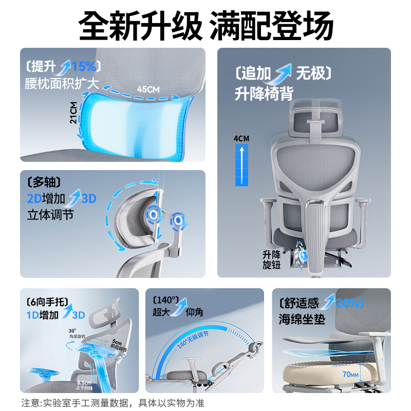 恒林逆袭者二代人体工学椅电竞椅子办公椅久坐家用电脑椅