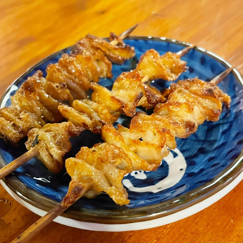 烧鸟串 鸡皮串1kg25串 日式串烧居酒屋日料店摆摊烧烤串串半成品 - 图2