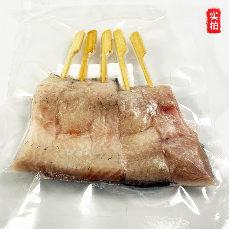 烧鸟串 活冻鳗鱼串170g(5串）日料店摆摊烧烤半成品 活鳗蒲烧鳗鱼 - 图2