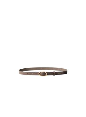 海外代购Calvin Klein/凯文克莱女士腰带收腰装饰绒面革金属扣头