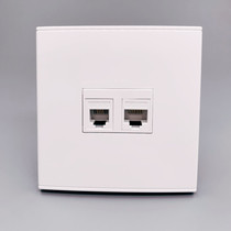 Telephone Computer socket One single-mouth telephone line plus six types of 6 types of network broadband walls 86 Type of panel