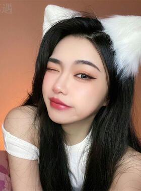 网红主播头饰玉都遇发夹软妹