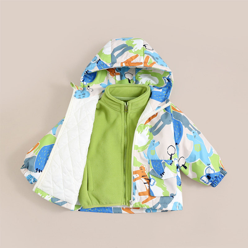 2024秋冬新款儿童冲锋衣中小童棉衣宝宝短款棉袄男童保暖连帽外套,淘宝优惠券,粉丝福利购,淘宝优惠卷