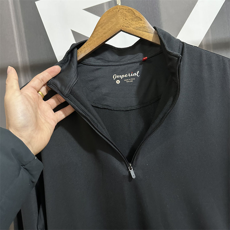 冬季加绒速干衣男半拉链跑步训练服体育保暖运动上衣t恤户外健身,淘宝优惠券,粉丝福利购,淘宝优惠卷