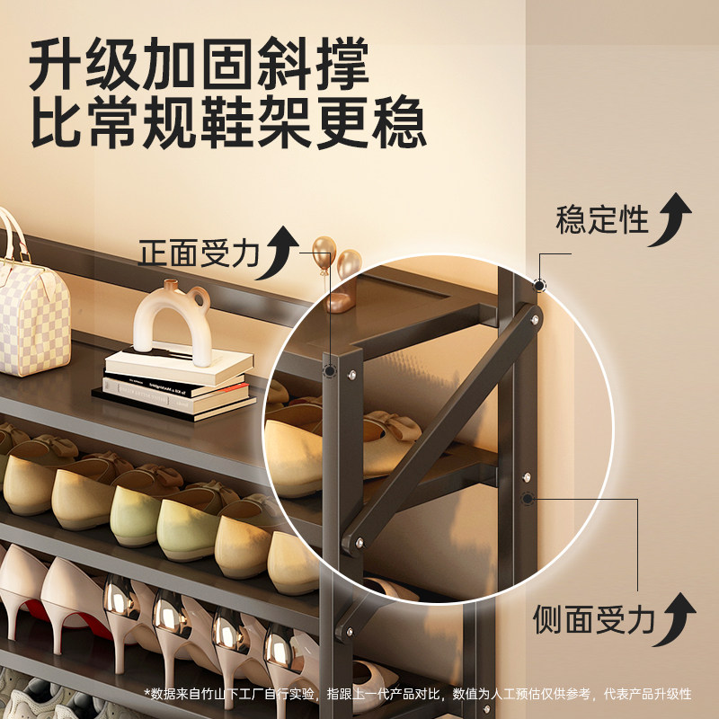折叠鞋架免安装家用简易门口室内多层出租屋用鞋柜省空间收纳神器,淘宝优惠券,粉丝福利购,淘宝优惠卷