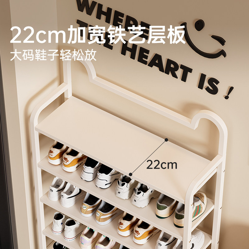 儿童鞋架入户门多层家用门口置物架简易不占地方新款楼道窄小鞋柜,淘宝优惠券,粉丝福利购,淘宝优惠卷