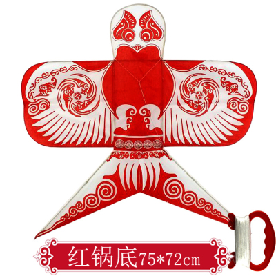 潍坊传统空白沙燕diy风筝材料手工制作教学手绘软翅纸鸢亲子放飞 - 图1
