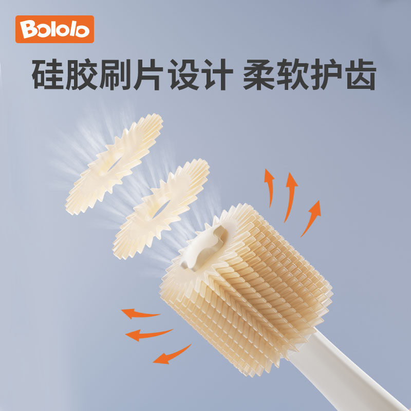  波咯咯乳牙刷/训练牙刷/护齿牙刷