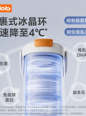 波咯咯母乳冷藏杯储奶便携保鲜桶