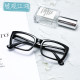 Versatile black frame acetate glasses frame with myopia free frame