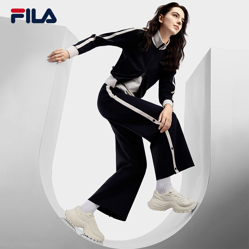 FILA 斐乐官方SOFIA 4 LUX老爹鞋女2026春新款鱼刺4升级版休闲鞋,淘宝优惠券,粉丝福利购,淘宝优惠卷