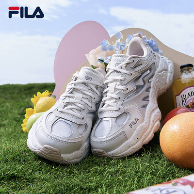 杨幂同款|FILA斐乐蕨草鞋女鞋老爹鞋2025夏季新款休闲鞋子运动鞋
