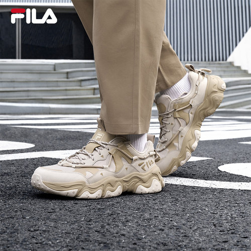 【杨幂同款】FILA斐乐官方运动鞋女鞋秋季猫爪鞋5代休闲鞋老爹鞋 - 图3