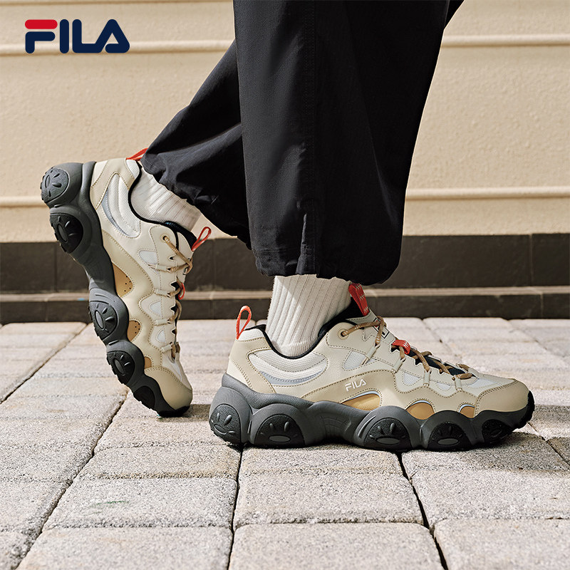FILA 斐乐官方男鞋FLUID 7老爹鞋2026春新款猫爪7代休闲鞋运动鞋,淘宝优惠券,粉丝福利购,淘宝优惠卷