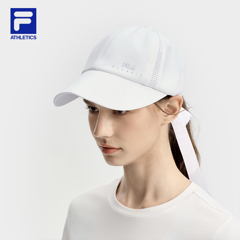 FILA斐乐情侣棒球帽2025秋季新款帽子健身运动帽遮阳帽鸭舌帽女帽,淘宝优惠券,粉丝福利购,淘宝优惠卷