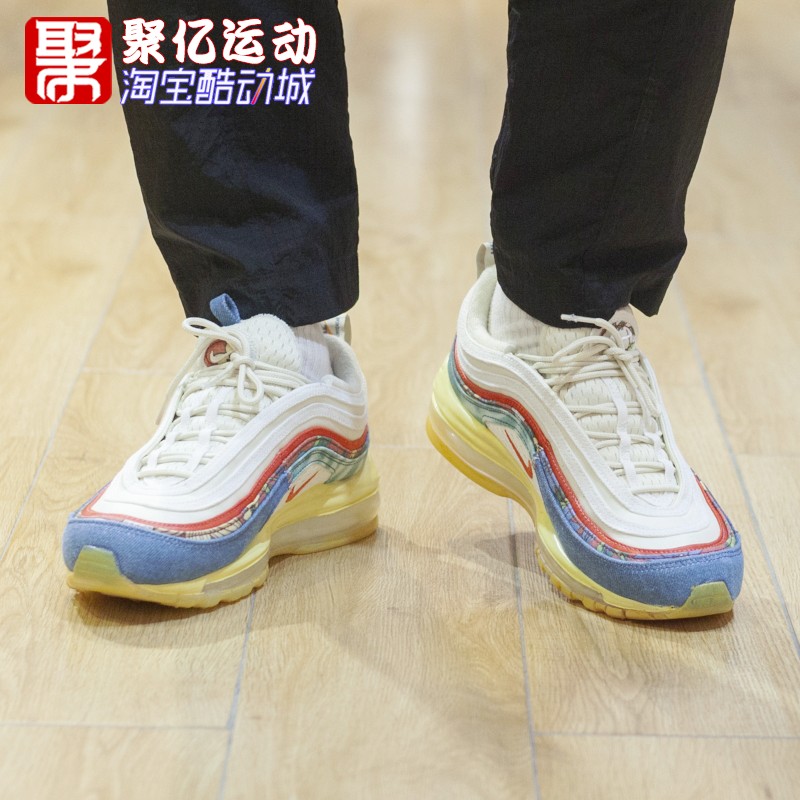 NIKE耐克男鞋2022春季款AIR MAX 97气垫减震运动跑步鞋DV1486-162-图1