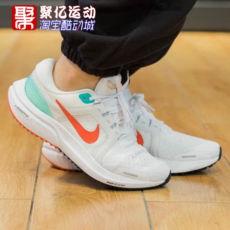 NIKE耐克女鞋2024春新款ZOOM轻便低帮耐磨运动跑步鞋鞋DA7698-106 - 图1